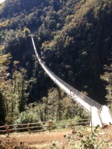 Sementina - Ponte tibetano
