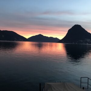 Tramonto a Cassarate